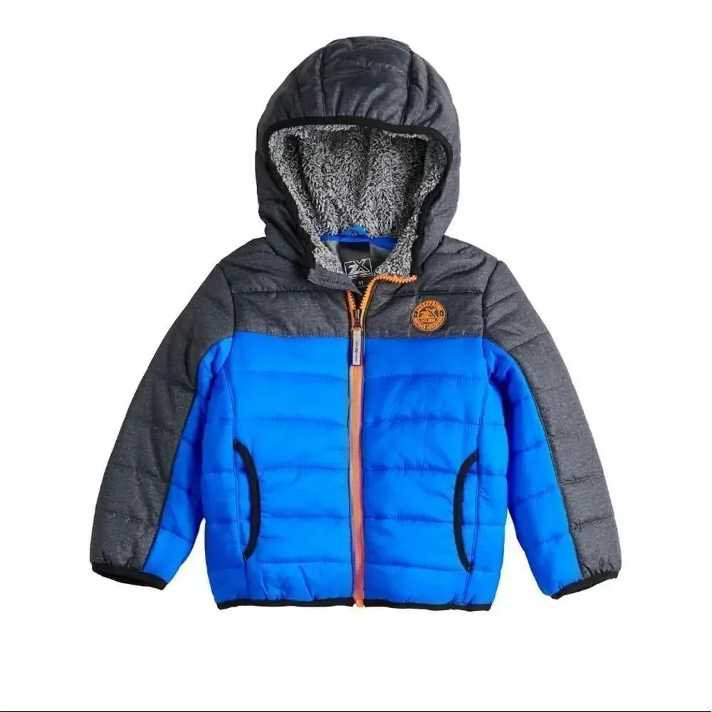 ZeroXposur Boys 12-18M Supersonic Quilted Midweight Jacket